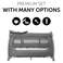 Hauck Play N Relax Center Travel Cot HK600092 Grey