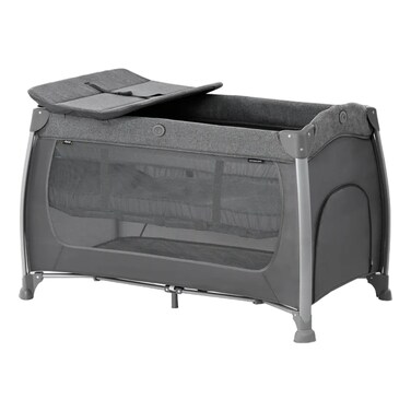 Hauck Play N Relax Center Travel Cot HK600092 Grey