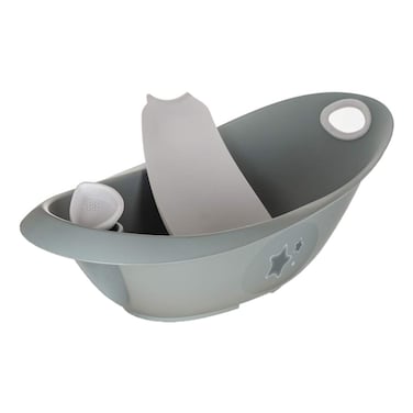 Keeeper Stars Printed Baby Bath Tub 7875013019600JA Grey 87x45.5x32.5cm