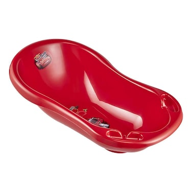 Keeeper Disney Pixar Cars Themed Baby Bath Tub with Plug 1842340117100 Red 84cm