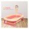 Nurtur Collapsible Baby Bath Tub QCB07-NR-2 Orange and Pink 90x50x22cm
