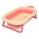 Nurtur Collapsible Baby Bath Tub QCB07-NR-2 Orange and Pink 90x50x22cm