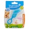 Brush-Baby Silicone Soft Chewable Toothbrush And Teether BB112 Blue
