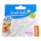 Brush-Baby Silicone Soft Chewable Toothbrush And Teether BB111 White