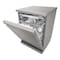 LG TrueSteam Dishwasher DFC435FP Platinum Silver 14 Place Settings