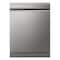 LG TrueSteam Dishwasher DFC435FP Platinum Silver 14 Place Settings