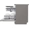 LG TrueSteam Dishwasher DFC435FP Platinum Silver 14 Place Settings