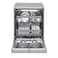 LG TrueSteam Dishwasher DFC435FP Platinum Silver 14 Place Settings