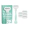 Gillette Venus Deluxe Smooth Sensitive Razor Handle with Cartridges Pack of 6