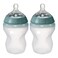 Tommee Tippee Closer To Nature Silicone Feeding Bottle TT42272810 260ml 2 PCS
