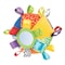 Playgro Loopy Loops Chime Ball PG0180271