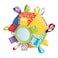 Playgro Loopy Loops Chime Ball PG0180271