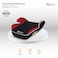 Nurtur Booster Seat ZY03-NR6, Backless Booster Car Seat for Kids 4-12 Years, Black and Red