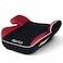 Nurtur Booster Seat ZY03-NR6, Backless Booster Car Seat for Kids 4-12 Years, Black and Red