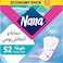 Nana Dailies Fresh Long Panty Liners Economy Pack 52 Liners