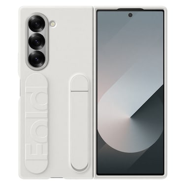 Samsung Silicone Grip Case Cover for Galaxy Fold6 Starwhite