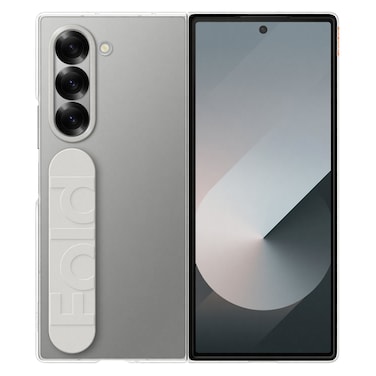 Samsung Silicone Grip Case Cover for Galaxy Fold6 Transparent