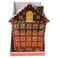 Wooden Gingerbread Advent Calendar 39x26cm