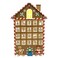 Wooden Gingerbread Advent Calendar 39x26cm