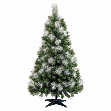 Carrefour Pop Up PVC Needle Christmas Tree White 150cm