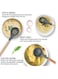 ACLIX 12 Pcs Silicone Cooking Utensils Kitchen Utensil Set - Turner Tongs, Spatula, Spoon, Brush, Whisk, Wooden Handle Gray Kitchen Gadgets With Holder For Nonstick Cookware Grey/Black
