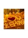 ACLIX 24 Piece Warm White Color Heart Shape Candles Battery Operated