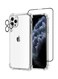 مجموعة ACLIX ثلاثية الأبعاد لحماية الشاشة وعدسة الهاتف iPhone 13 Pro (شفاف)
