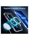 ACLIX 3in1 Shockproof Magsafe-Compatible Charging Case With 3D Tempered Glass Screen Protector &amp; Camera Lens For iPhone 14 ProMax Clear