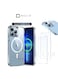 ACLIX 4in1 Shockproof Magsafe-Compatible Charging Case With 3D Tempered Glass Screen Protector &amp; Camera Lens For iPhone 13 ProMax Clear
