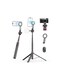 ACLIX AI Smart Tracking Gimbal Quadrapod &ndash; Gesture Control, 1635mm Extendable Selfie Stick Stand With Bluetooth Remote