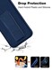 مقبض يد قابل للطي مع مسند مغناطيسي وحزام معصم وغطاء حماية مدمج من الحديد من ACLIX لهاتف Apple iPhone 17 Pro Max 5G 2025 (MCGHSN) - أزرق داكن