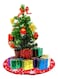 ACLIX Christmas Decorative Tree Skirt Red White 90cm