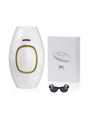ACLIX Clear Skin Silky DIY Handset Laser Hair Removal Kit &ndash; Painless &amp; Long-Lasting IPL Hair Remover For Face &amp; Body