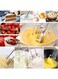 ACLIX Electric Hand Mixer 300W, 7 Speed Lightweight Handheld Egg Beater With Turbo Function, Stainless Steel Dough Hooks &amp; Balloon Whisk, Extra Long Beaters For Baking, Whipping Cream, Cake