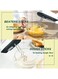 ACLIX Electric Hand Mixer 300W, 7 Speed Lightweight Handheld Egg Beater With Turbo Function, Stainless Steel Dough Hooks &amp; Balloon Whisk, Extra Long Beaters For Baking, Whipping Cream, Cake