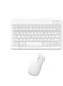 ACLIX Set Of Rechargeable Bluetooth Keyboard and Mouse - Compact and Slim - Portable Wireless Mouse/Keyboard Set - Android/iOS/Windows - Smart Phone/Tablet/PC - iPhone iPad Pro