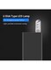 مصباح ACLIX على شكل حرف U بثلاثة مصابيح LED، يعمل بمنفذ USB، شفاف