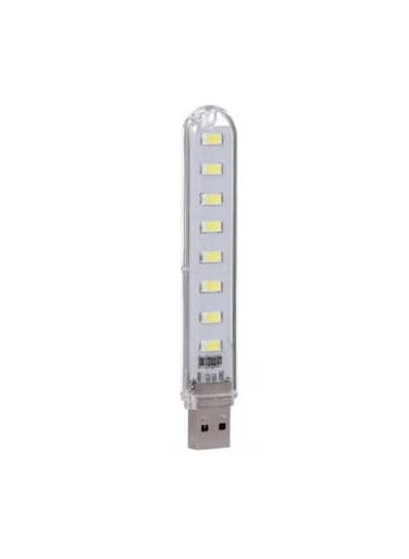 مصباح ACLIX على شكل حرف U بثلاثة مصابيح LED، يعمل بمنفذ USB، شفاف