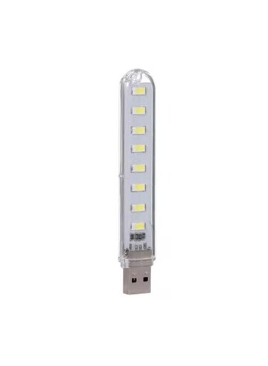 ACLIX U Shaped 3 LED Plug and Play USB Light Lamp Transparent