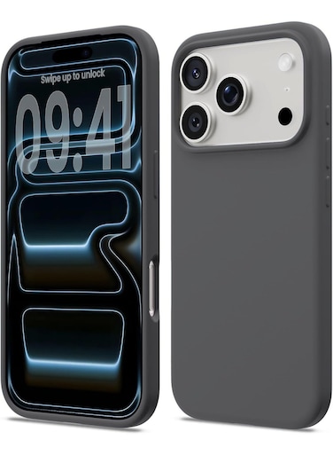جراب ACLIX لهاتف iPhone 17 Pro، مصنوع من السيليكون السائل الناعم، مقاوم للخدش، مع بطانة داخلية من الألياف الدقيقة، جراب واقٍ مقاوم للصدمات لهاتف iPhone 17 Pro مقاس 6.3 بوصة