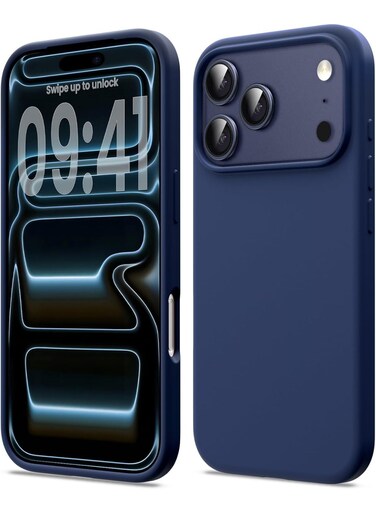 جراب ACLIX لهاتف iPhone 17 Pro، مصنوع من السيليكون السائل الناعم، مقاوم للخدش، مع بطانة داخلية من الألياف الدقيقة، جراب واقٍ مقاوم للصدمات لهاتف iPhone 17 Pro مقاس 6.3 بوصة