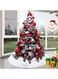 Beauenty Plush Christmas Tree Decoration Skirt White 78cm
