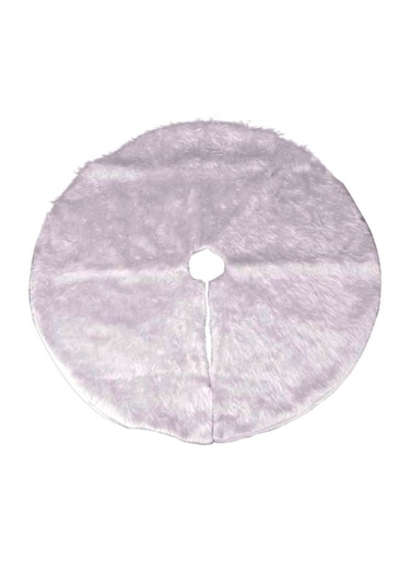 Beauenty Plush Christmas Tree Decoration Skirt White 78cm