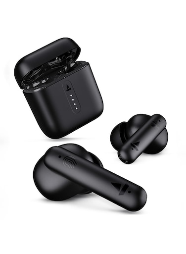 boAt Airdopes 141, Low Latency, ENx Tech, 42HRS Battery, Fast Charge, IWP, IPX4, v5.1 Bluetooth Earbuds, TWS Ear Buds Wireless Earphones With Mic Active Black