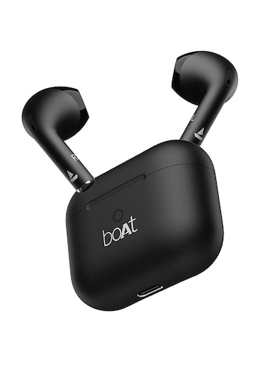 سماعات أذن لاسلكية boAt Airdopes Joy TWS مع 35 ساعة من التشغيل، وميكروفونين بتقنية ENx، وشحن ASAP، وتقنية IWP، ووضع BEAST بزمن استجابة منخفض 50 مللي ثانية، وبلوتوث الإصدار 5.3