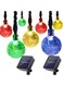 Generic 20-LED Solar Power Crystal Globe String Light Multicolour 5meter