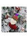 Generic 3-Piece Themed Hanging Stocking Ornament Set Multicolour 19x10cm