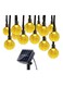 Generic 30 LED Solar String Lights White