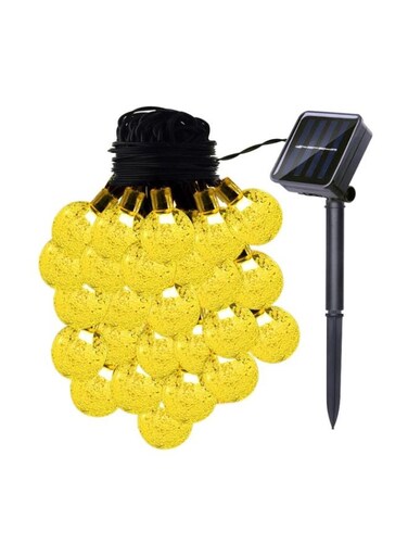 Generic 30 LED Waterproof Solar String Light Yellow