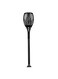 Generic 96 LED Solar Flame Light Black 34x15x14cm